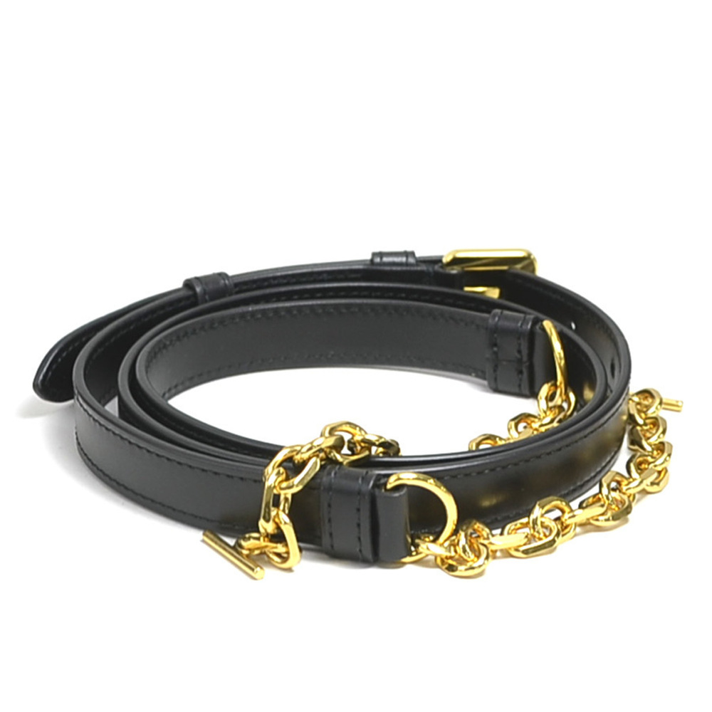 CHRISTIAN DIOR Black Leather Shoulder Bag - Picture 11 of 15